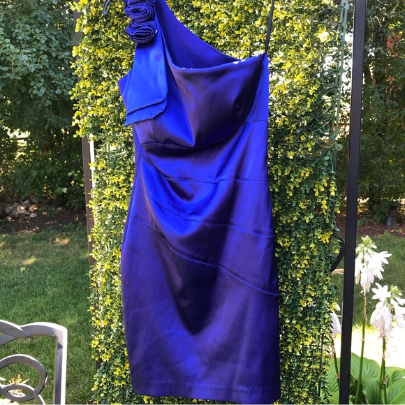 Josh & Jazz colbalt blue dress Sz S - Picture 9 of 13